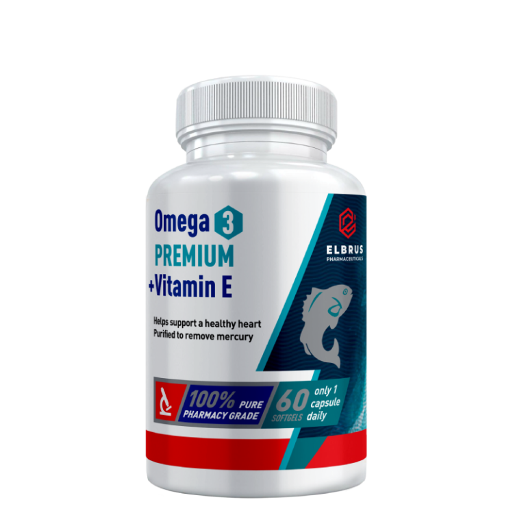 OMEGA 3 + VITAMIN E Elbrus Pharma